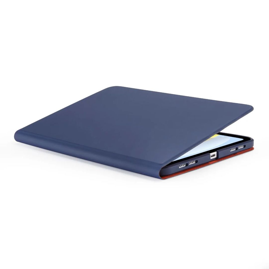 Pipetto Origami No5 Rotating Folio Case iPad 10.9 (2022) Dark Blue