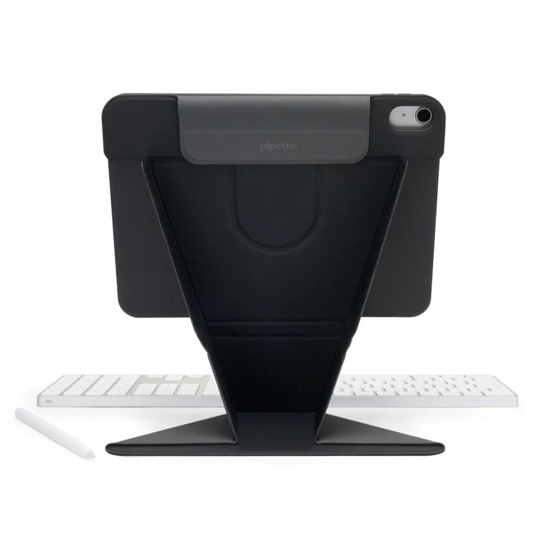 Pipetto Origami No6 Stand case iPad Air 13" (2024) Black