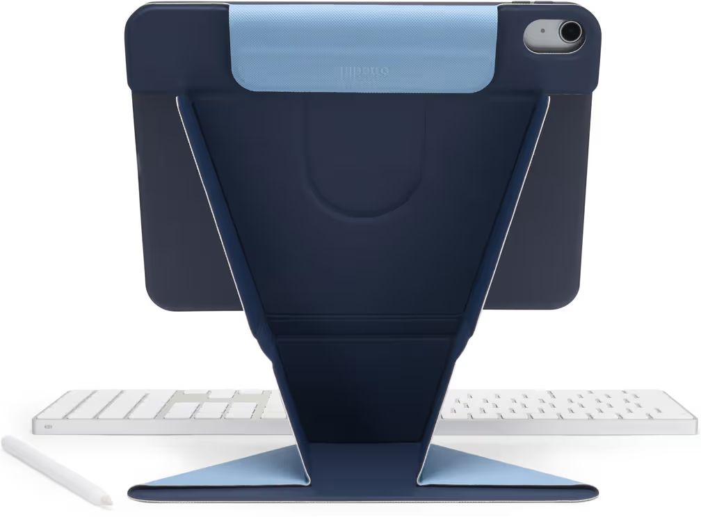 Pipetto Origami No6 Stand case iPad 10.9" (2022) Dark Blue