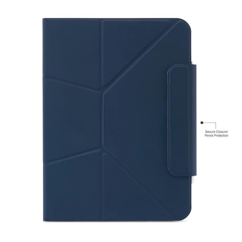 Pipetto Origami No6 Stand case iPad Air 13" (2024) Dark Blue