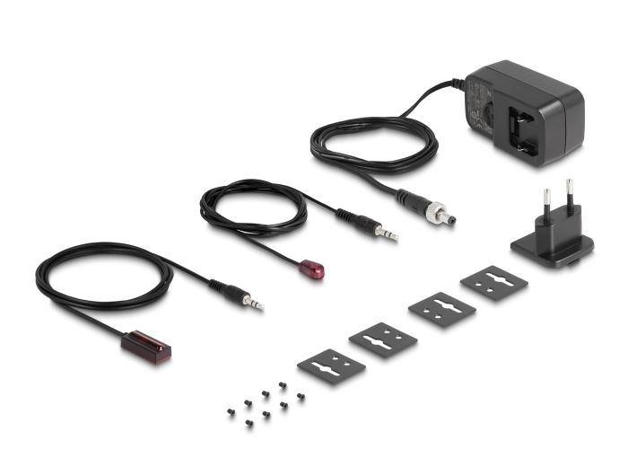 DeLock HDMI KVM Extender Set over Cat.6 Cable 4K 60 Hz 70m Black