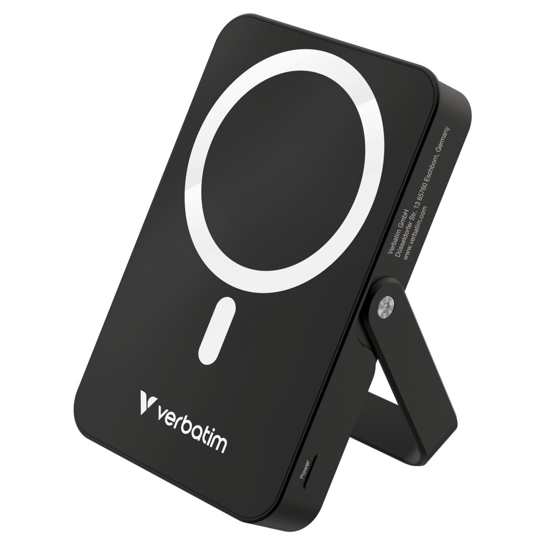 Verbatim Charge "n" Go PowerBank with Stand 10000mAh PowerBank Black
