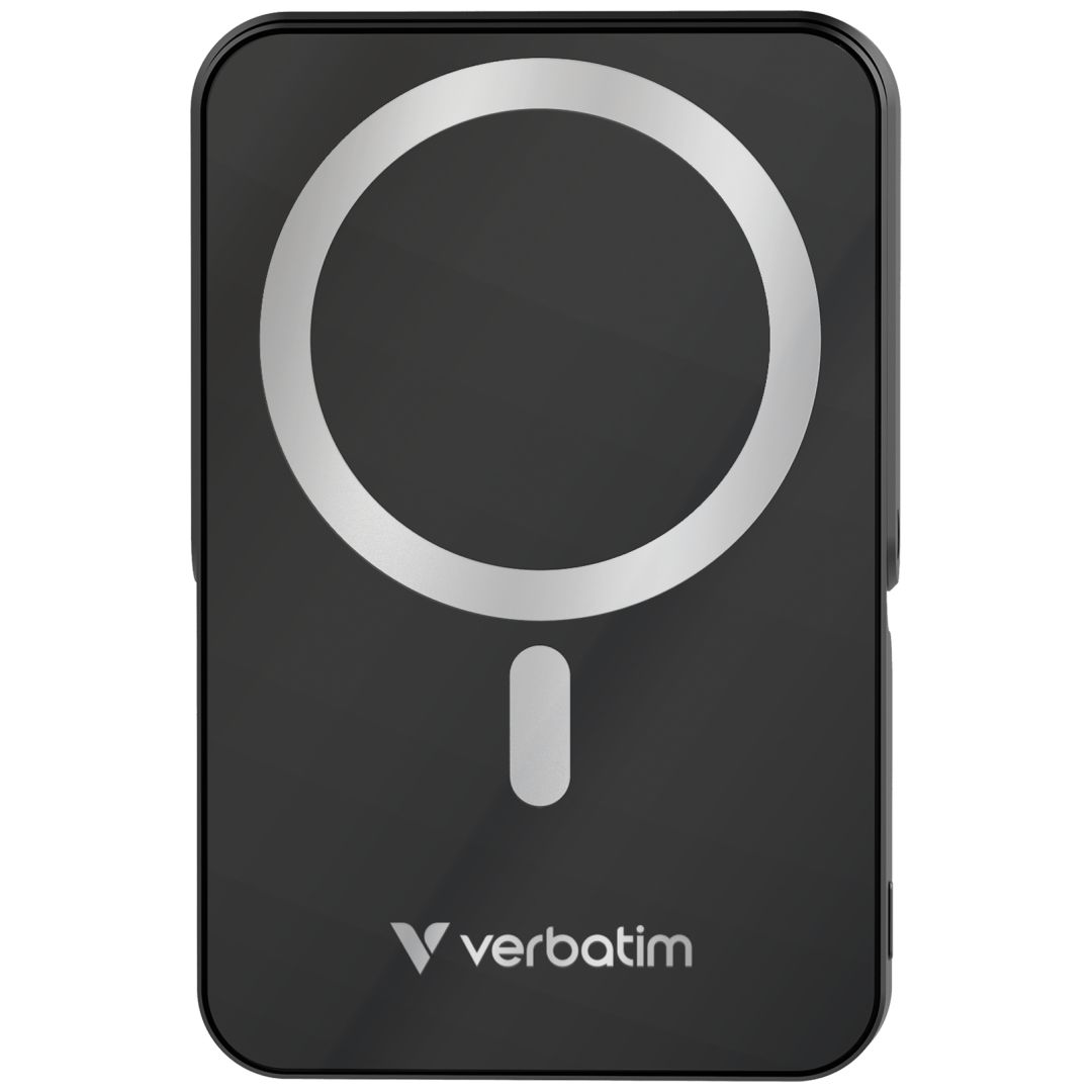 Verbatim Charge "n" Go PowerBank with Stand 10000mAh PowerBank Black
