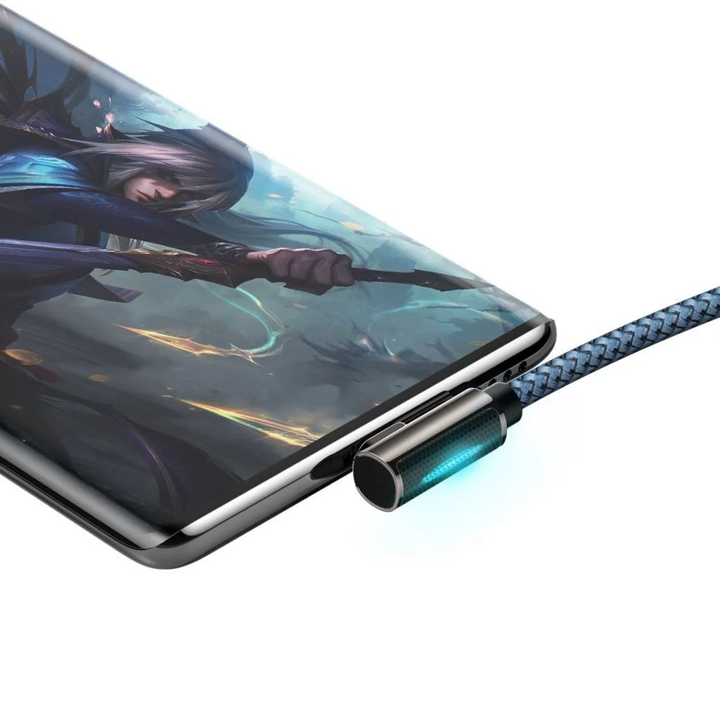 Baseus Legend Series USB-A - USB-C 66W Cable Blue