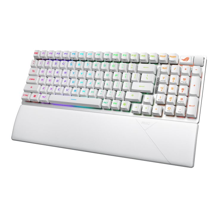 Asus ROG Strix Scope II 96 RX Gaming Wireless Keyboard White UK