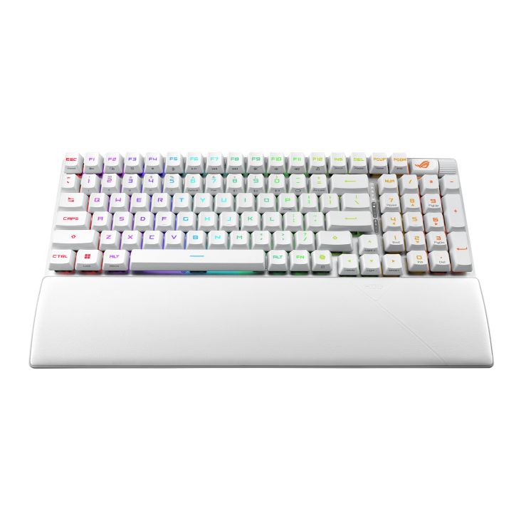 Asus ROG Strix Scope II 96 RX Gaming Wireless Keyboard White UK