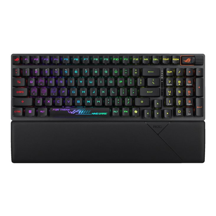 Asus ROG Strix Scope II 96 RX Gaming Wireless Keyboard Black UK