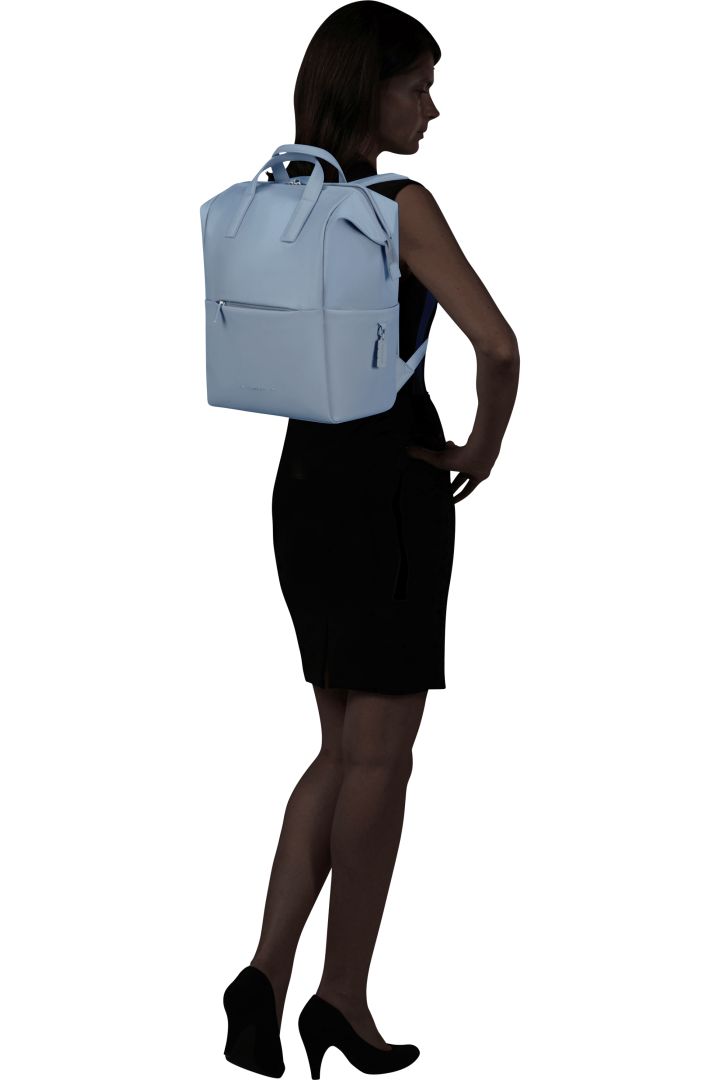 Samsonite 4Pack Laptop Backpack Square 14,1" Dusty Blue