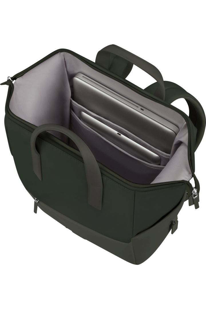 Samsonite 4Pack Laptop Backpack Square 14,1" Forest Green