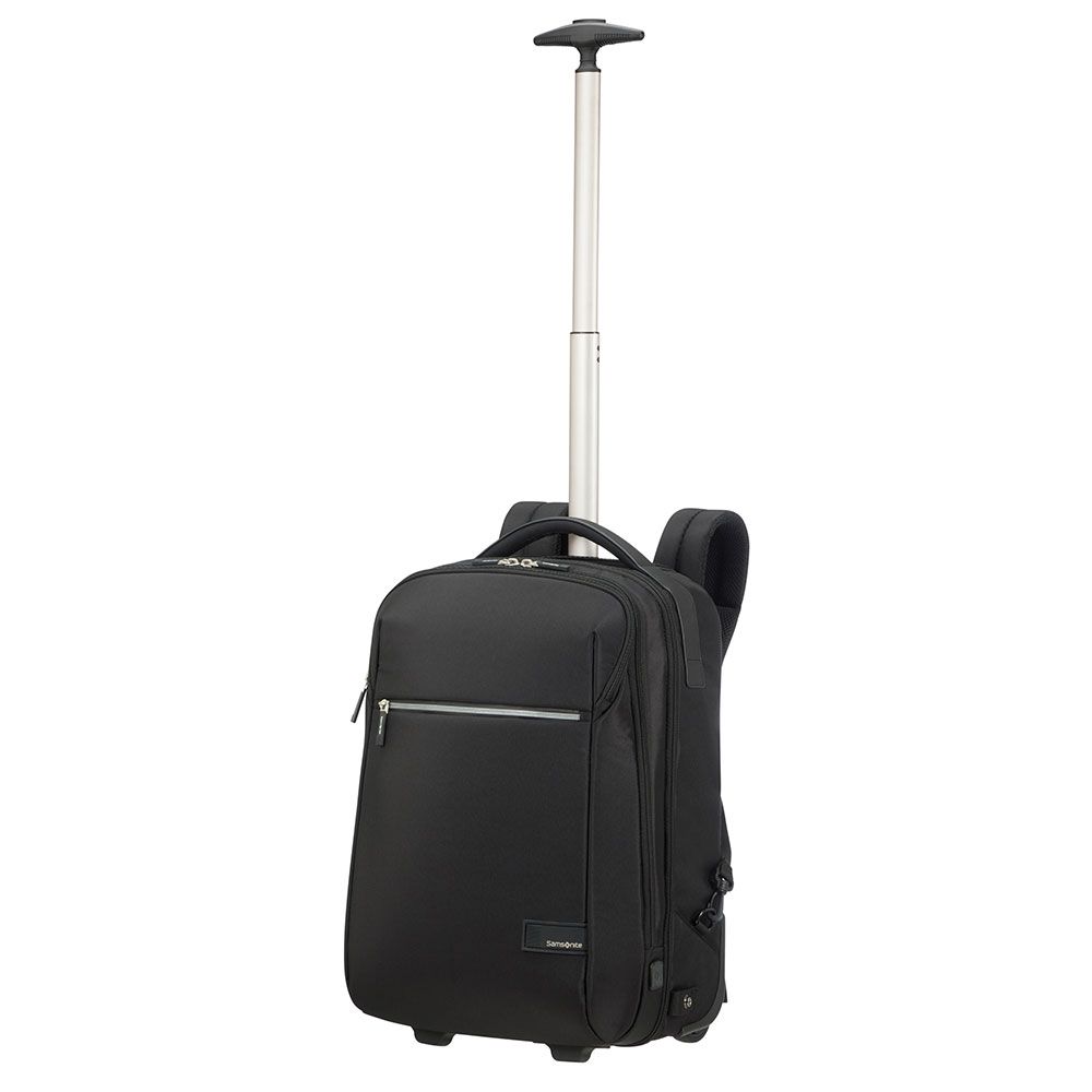 Samsonite Litepoint Laptop Backpack with wheels 17,3" Black