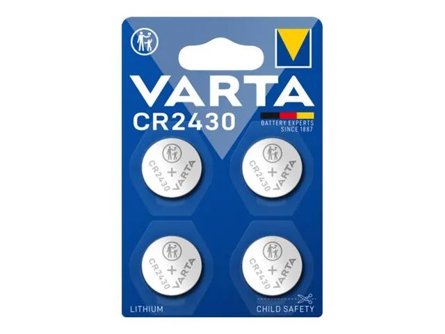 Varta CR2430 Lítium Gombelem 4db/csomag