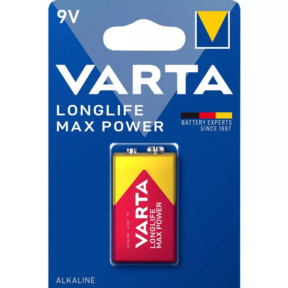 Varta 9V Alkáli Elem 4db/csomag