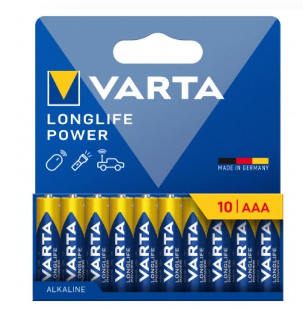 Varta AAA Alkáli Elem 10db/csomag