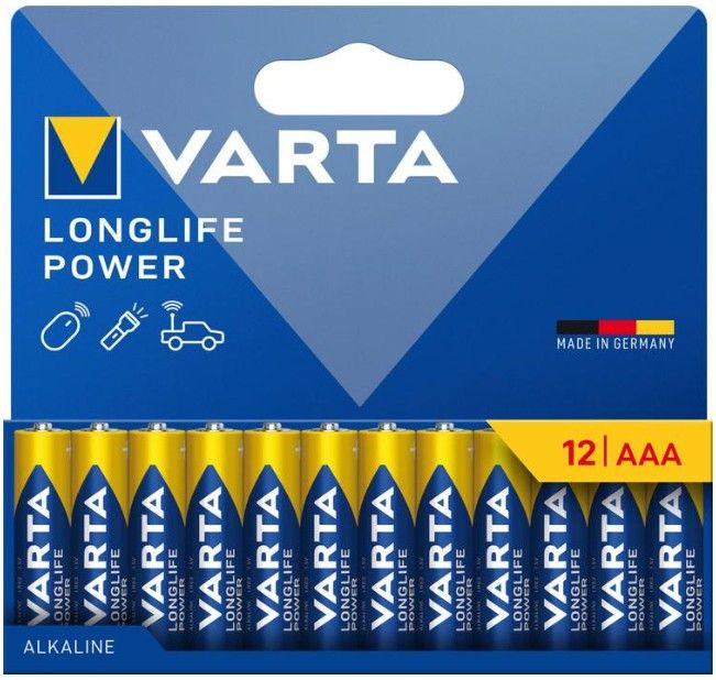 Varta AAA Alkáli Elem 12db/csomag