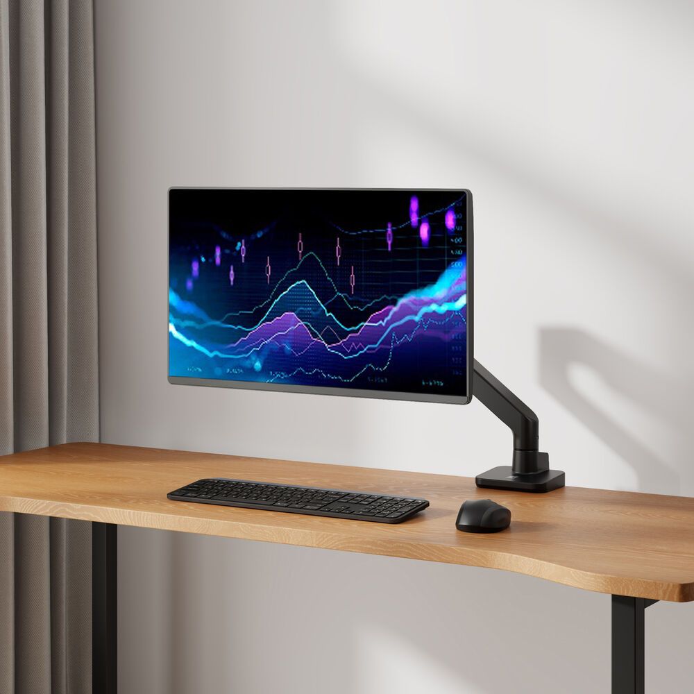 ACT AC8340 Single Monitor Arm Office Premium with Gas Spring