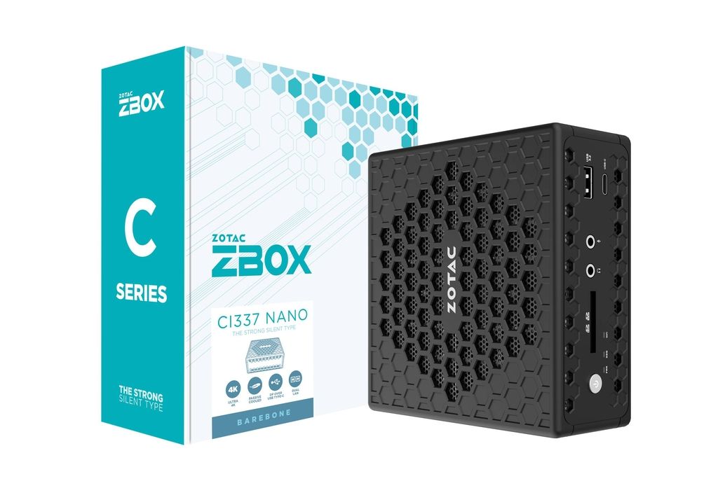Zotac ZBOX CI337 Nano Black