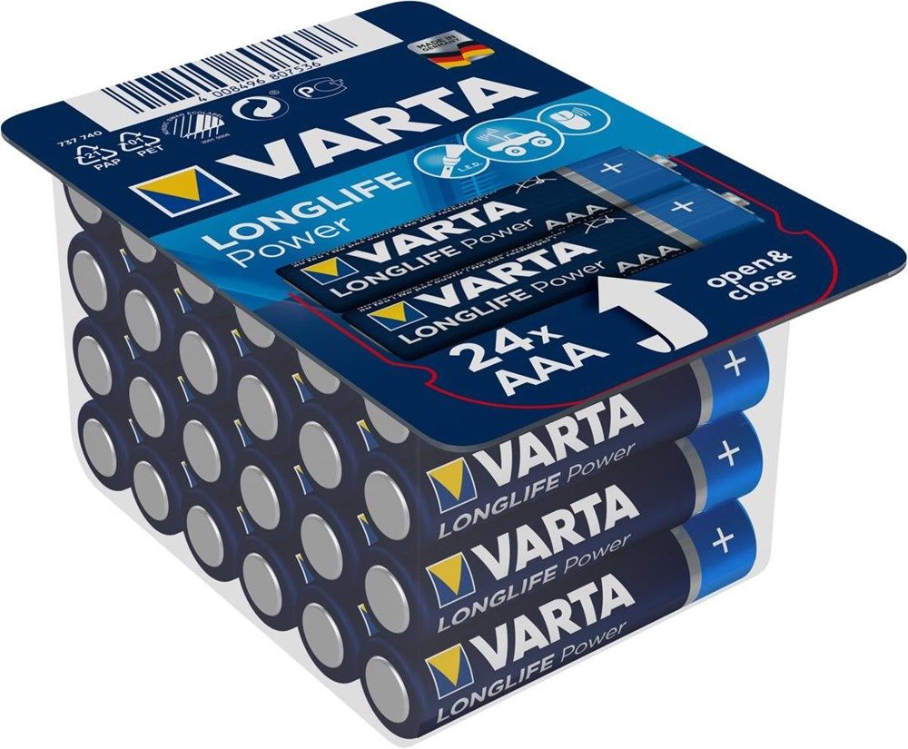 Varta AAA Alkáli Elem 24db/csomag
