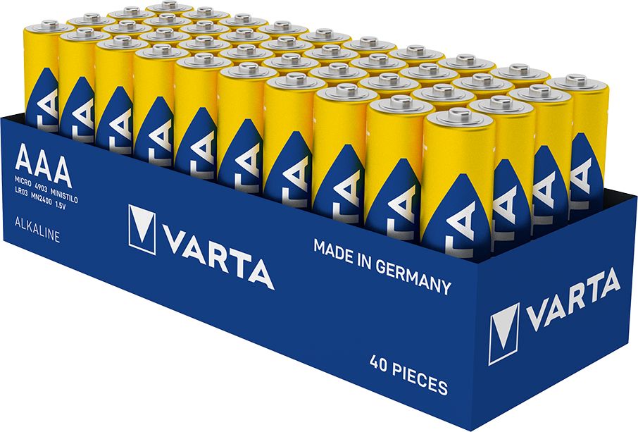 Varta AAA Alkáli Elem 40db/csomag