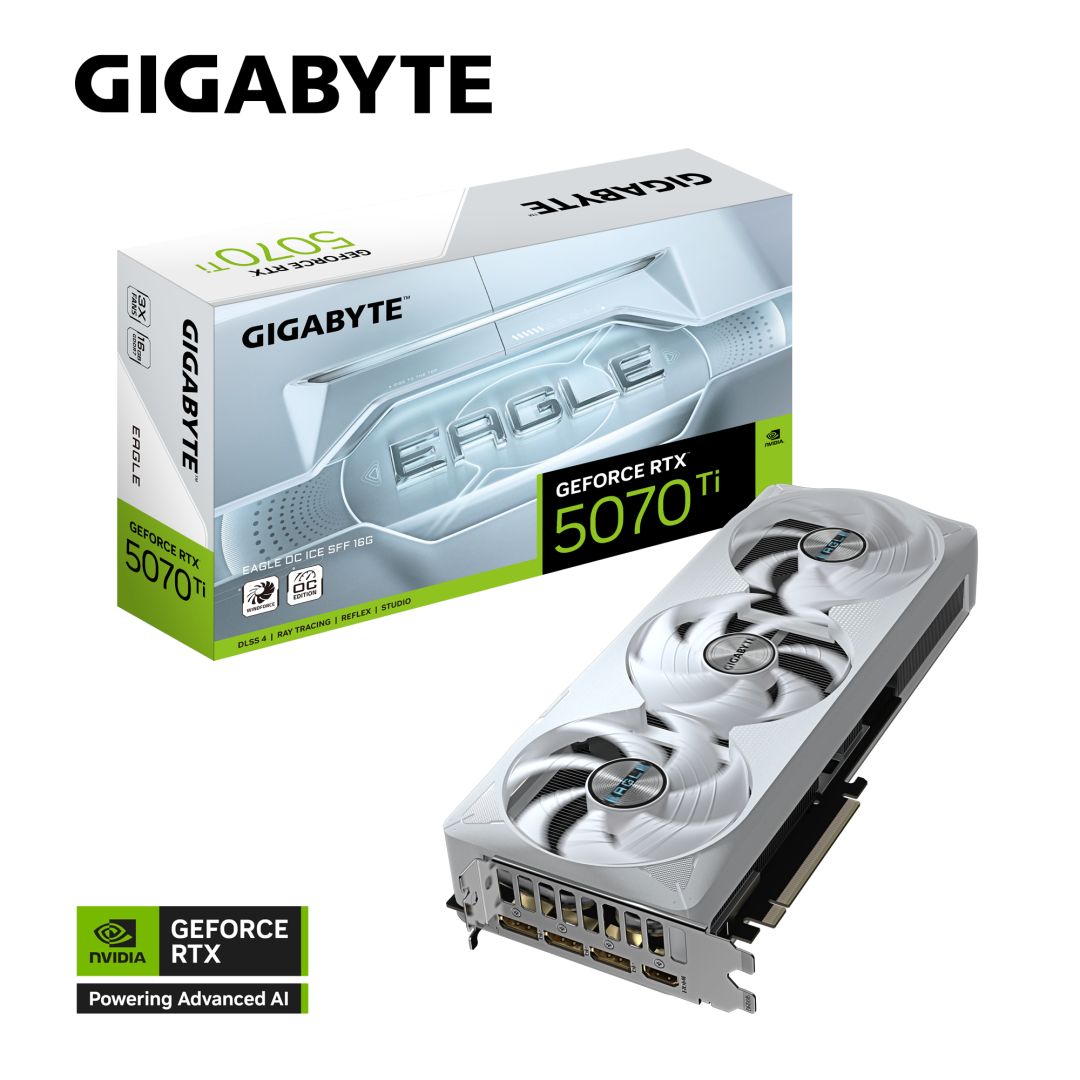 Gigabyte RTX5070 TI EAGLE OC ICE SFF 16G