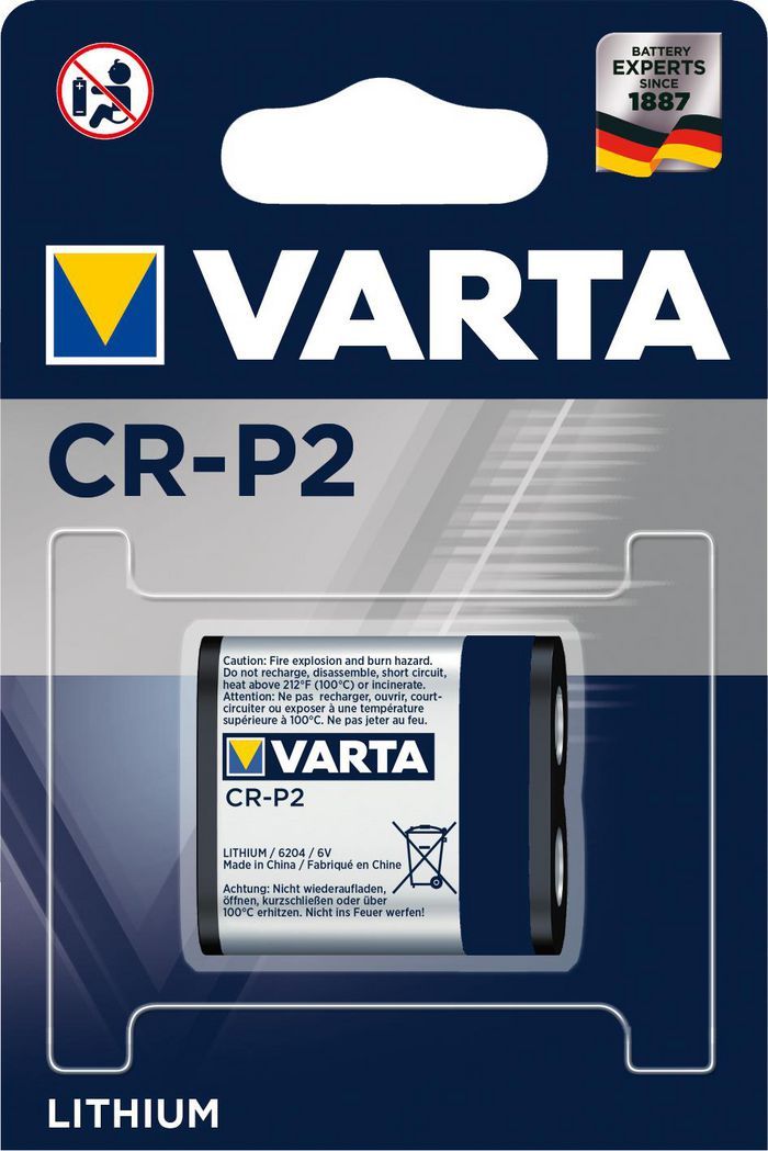 Varta CR-P2 Lítium Elem 1db/csomag