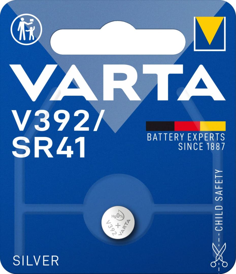 Varta V392 Silver-oxide Elem 1db/csomag