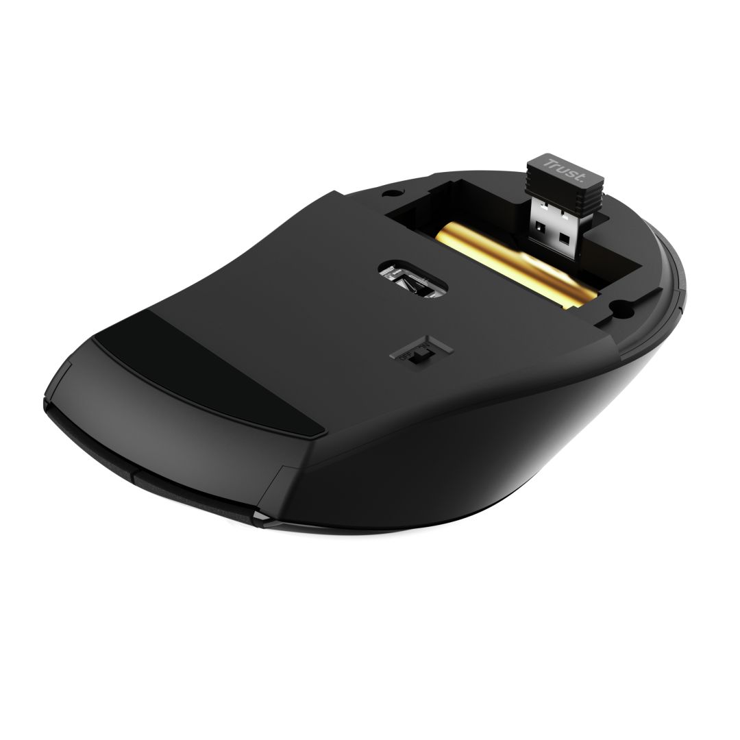 Trust Sura Comfortable Wireless mouse Black