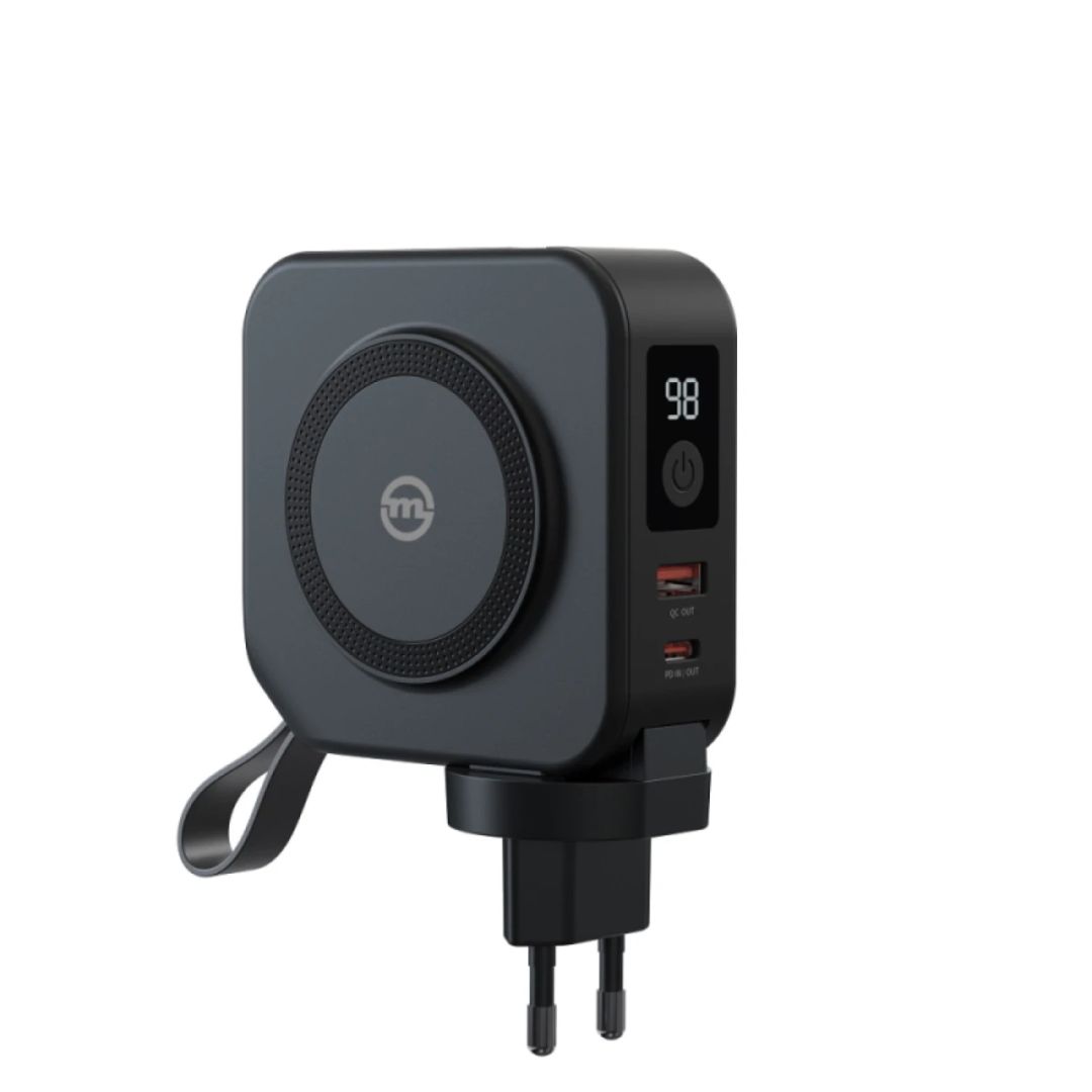 Mobile Origin Powerbank 10 000mAh and Travel Charger Lightning and USB-C cable Black