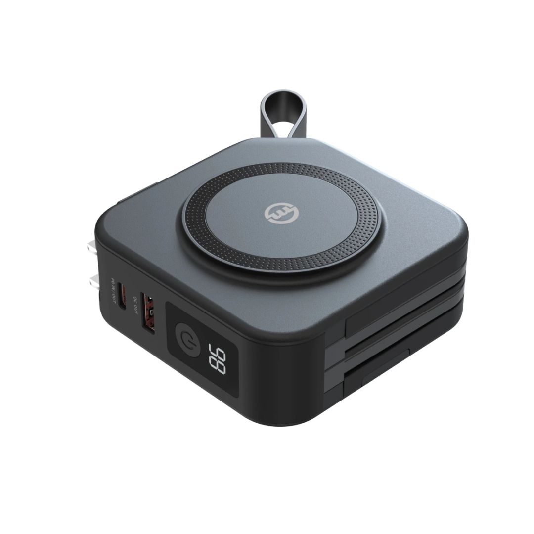 Mobile Origin Powerbank 10 000mAh and Travel Charger Lightning and USB-C cable Black