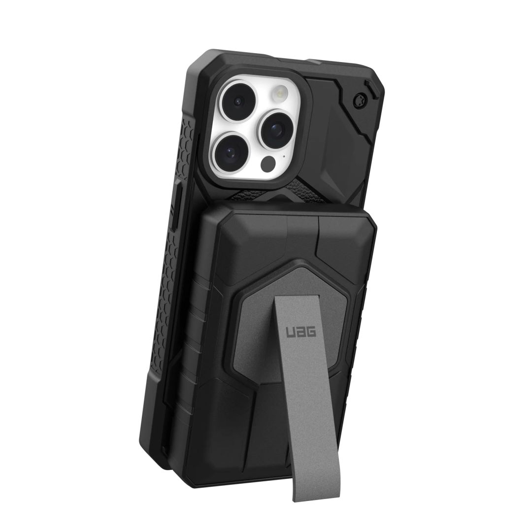 UAG SRGE Rugged PowerBank MagSafe Kickstand 10 000 mAh Black/Grey