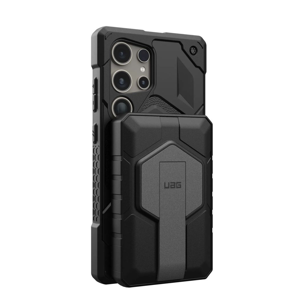 UAG SRGE Rugged PowerBank MagSafe Kickstand 10 000 mAh Black/Grey