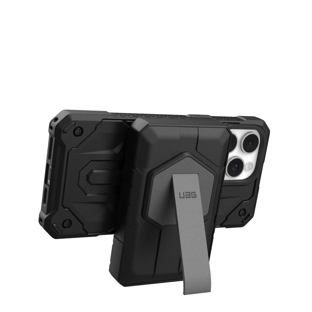 UAG SRGE Rugged PowerBank MagSafe Kickstand 10 000 mAh Black/Grey