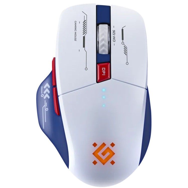 Defender GM-126 Tisa Wireless Bluetooth Gaming Mouse White