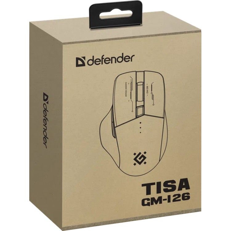 Defender GM-126 Tisa Wireless Bluetooth Gaming Mouse White