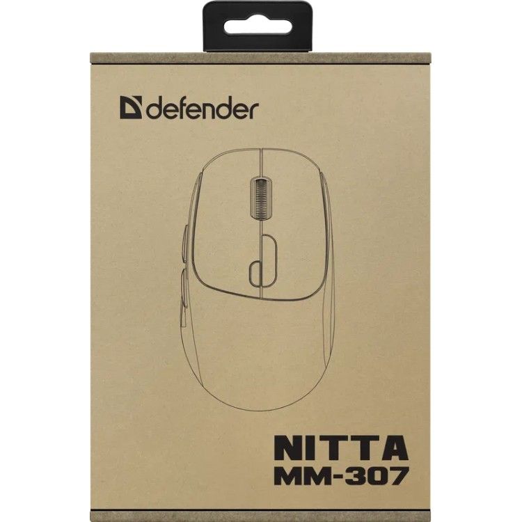 Defender MM-307 Nitta Wireless Bluetooth Mouse White