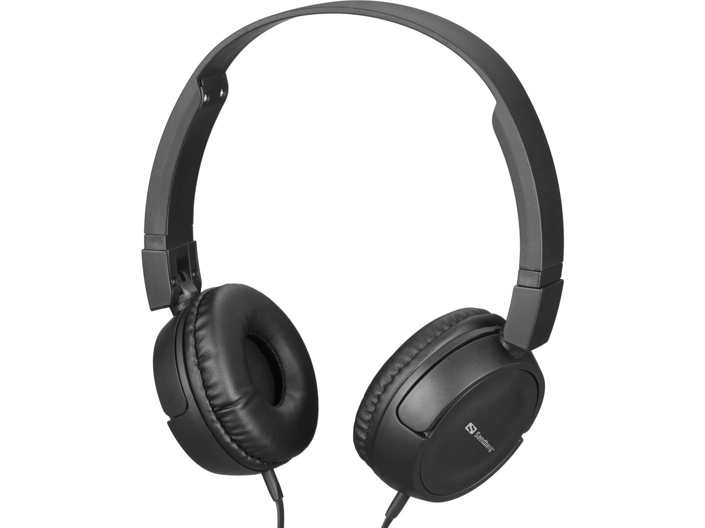 Sandberg Saver MiniJack HeadPhone Travel Black