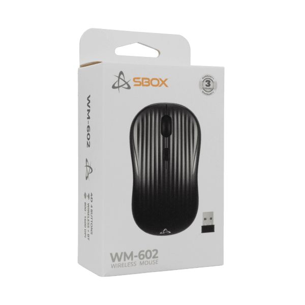 SBOX WM-602 Wireless Bluetooth Mouse Black