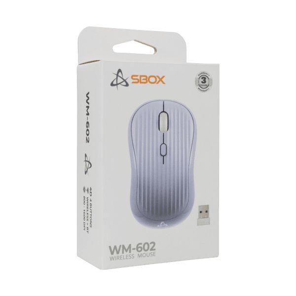 SBOX WM-602 Wireless Bluetooth Mouse Purple