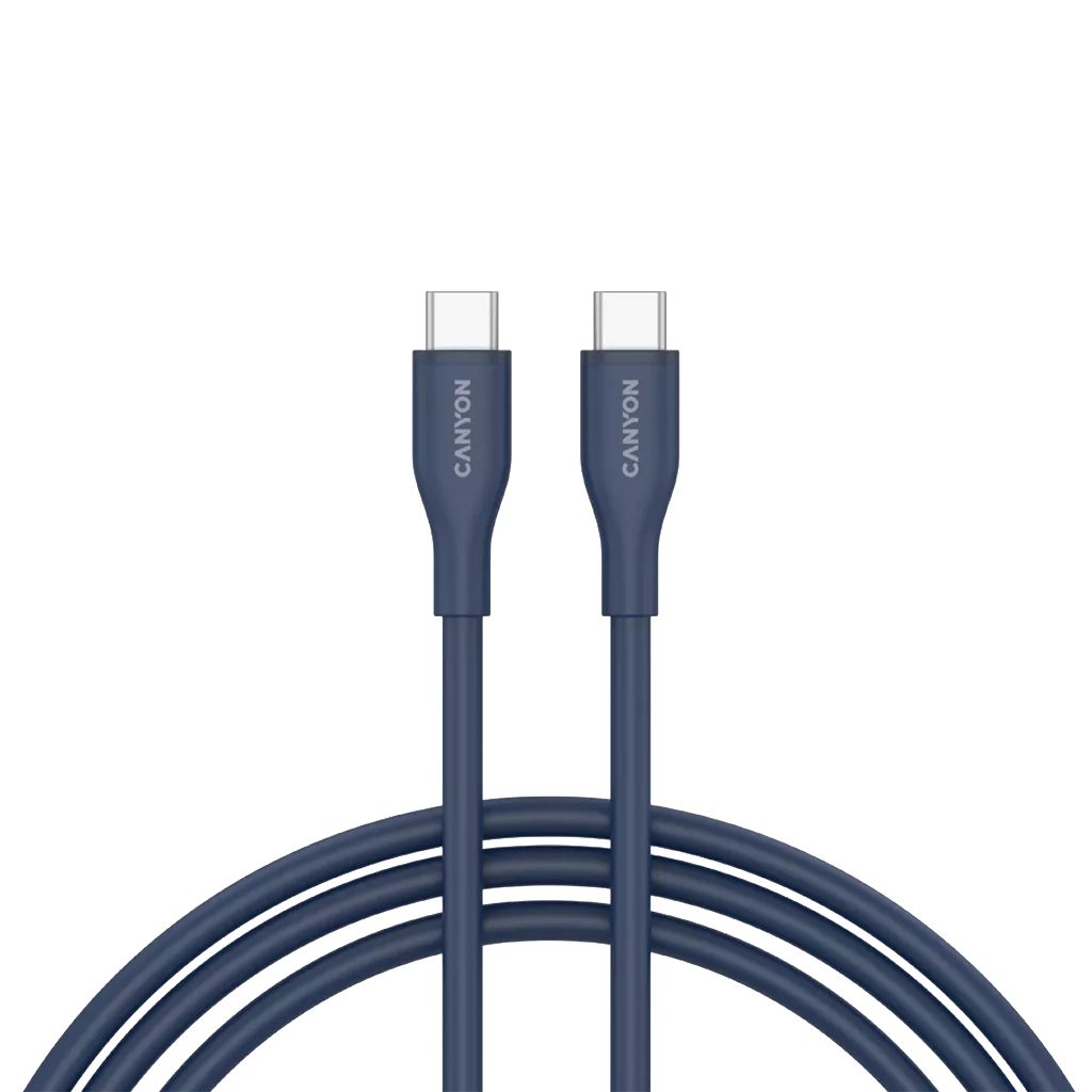 Canyon CC60SC C-C 60W cable 1m Dark blue