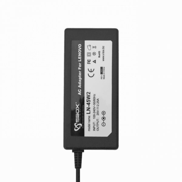 SBOX LN-45W2 Lenovo Laptop Charger Black