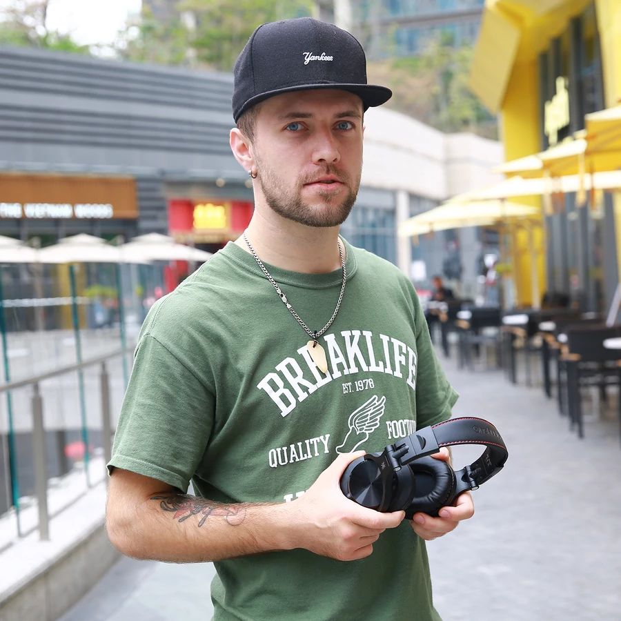 OneOdio Fusion A70 Bluetooth Headset Sky Black