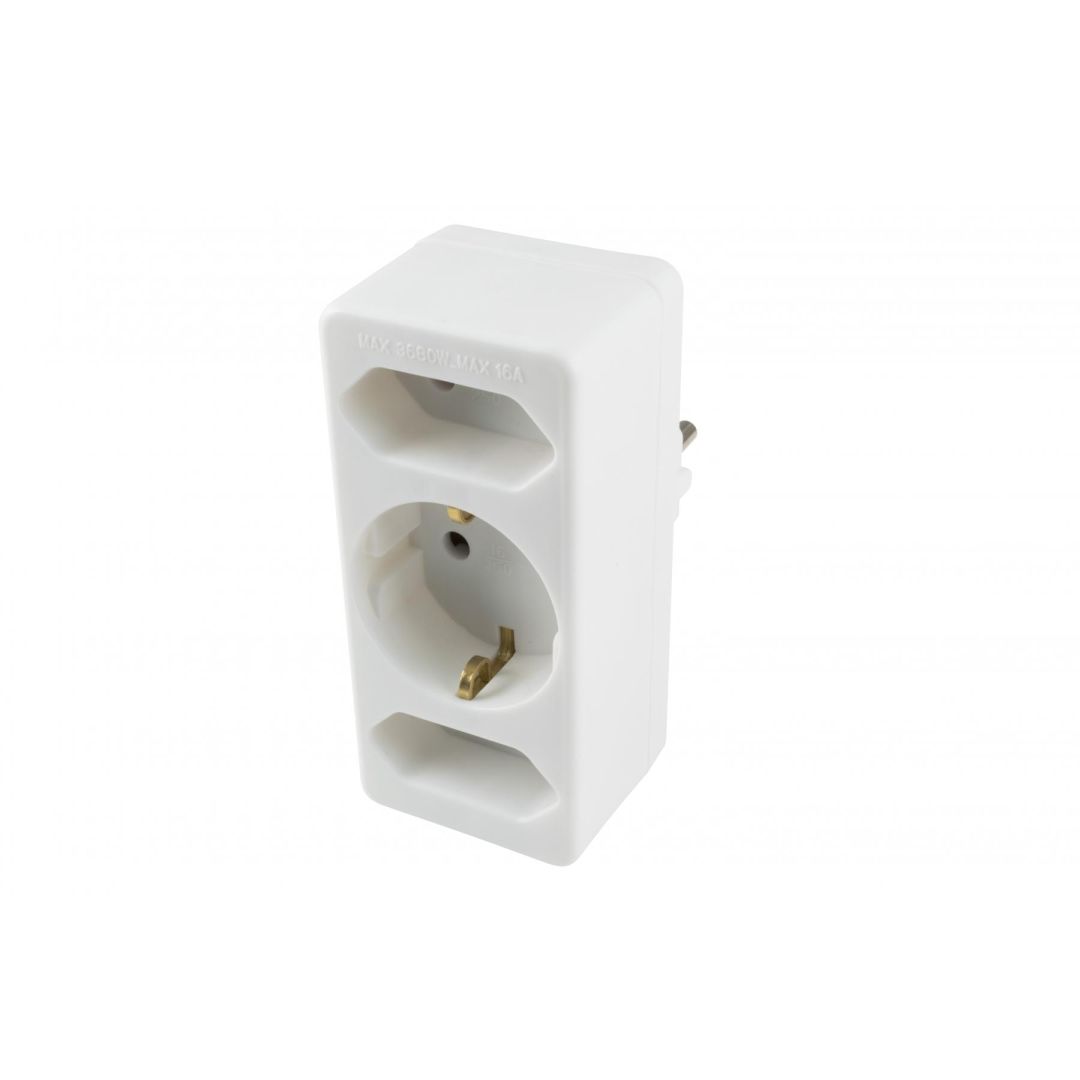 SAL Hálózati Elosztó 3DIN White