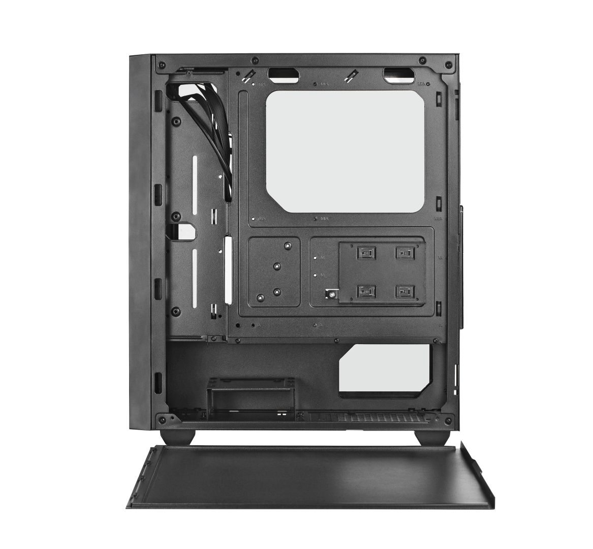 Spire Vision 7038 Tempered Glass Black