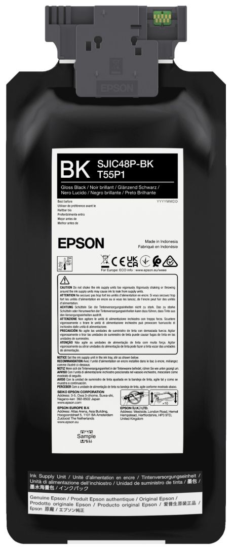 Epson T55P1 Black tintapatron
