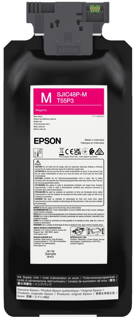 Epson T55P3 Magenta tintapatron