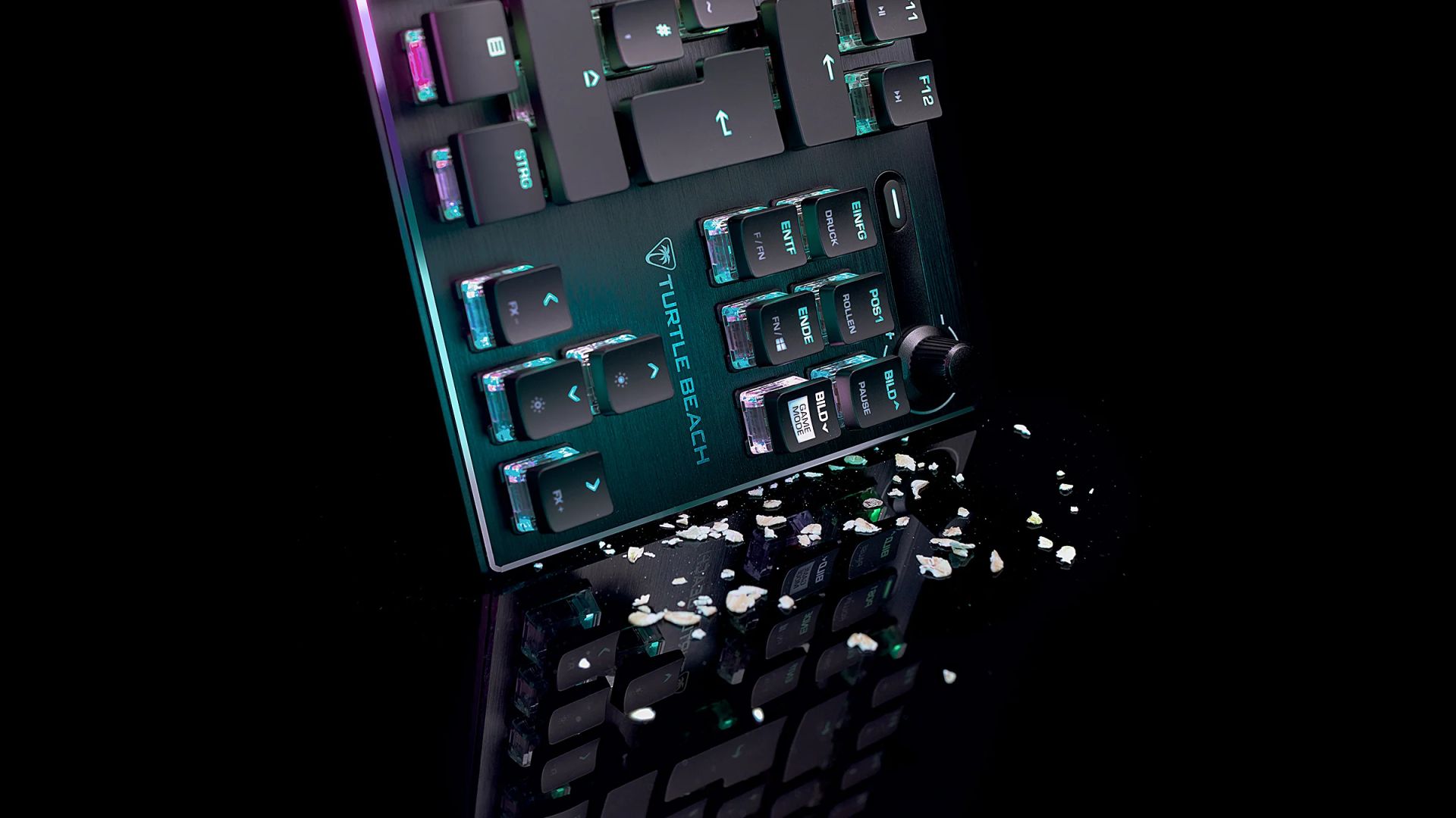 Turtle Beach Vulcan TKL Gaming Keyboard Black US