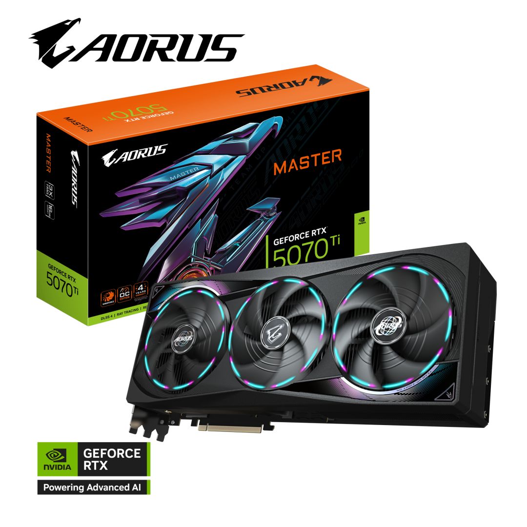 Gigabyte RTX5070 TI AORUS MASTER 16G