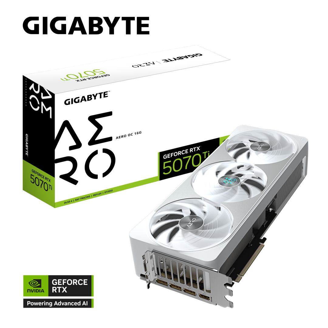 Gigabyte RTX5070 TI AERO OC 16G