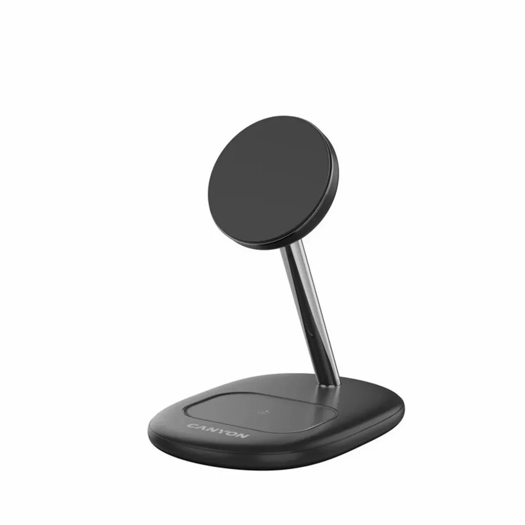 Canyon WCS-205 2-in-1 Wireless Charging Stand On Power 205 Black