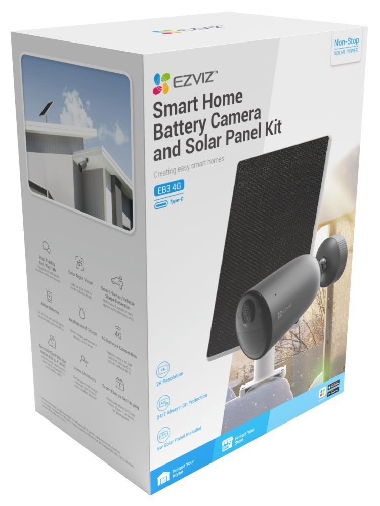 Ezviz EB3 4G Smart Home Battery Camera Kit