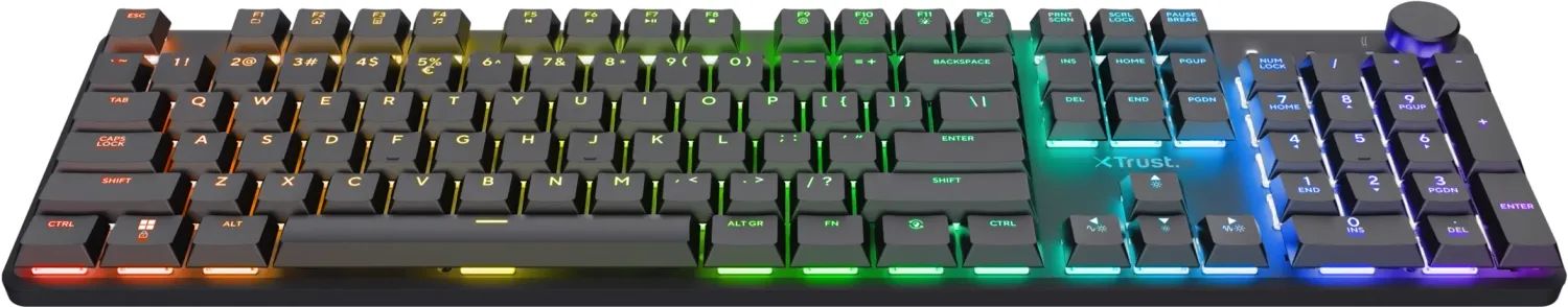 Trust Torix Wireless Mechanical Gaming Keyboard Black US